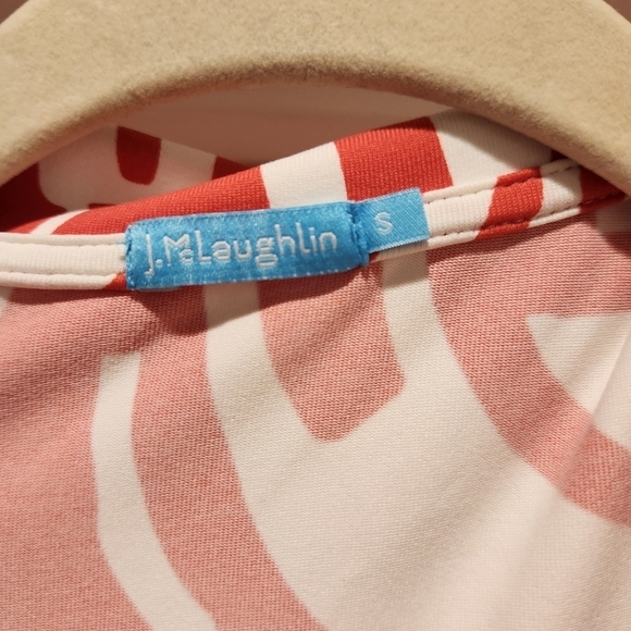 J. McLaughlin true Wrap Dress Womens Size Small Catalina Cloth - Picture 4 of 10